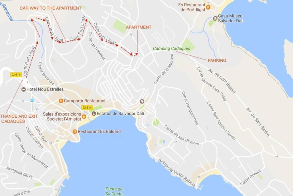 Apartmán "Cozy" Y Con Terraza En El Centro De Cadaqués Exteriér fotografie
